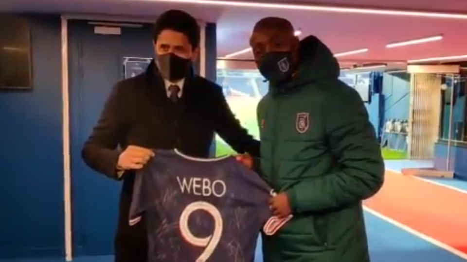 Pierre Webo'ya özel forma!