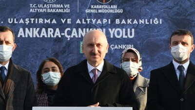 Ankara-Akyurt yolu 2021'de açılıyor