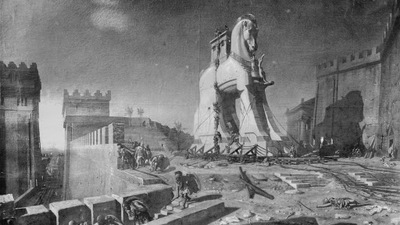 Destanlara konu olan Truva