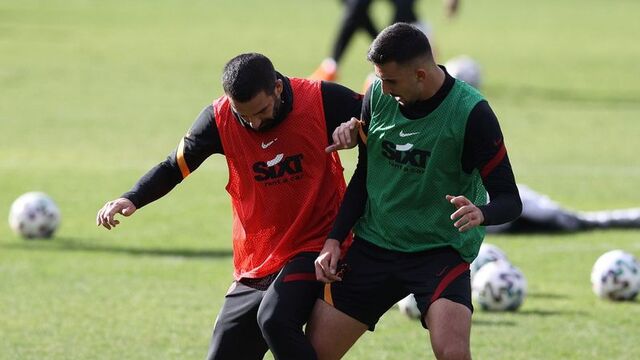 Saracchi ve Falcao sahada çalıştı