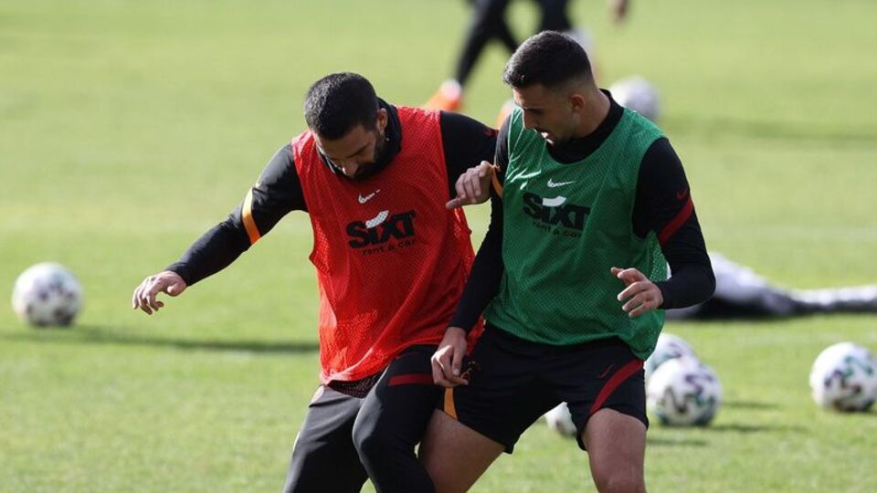 Saracchi ve Falcao sahada çalıştı