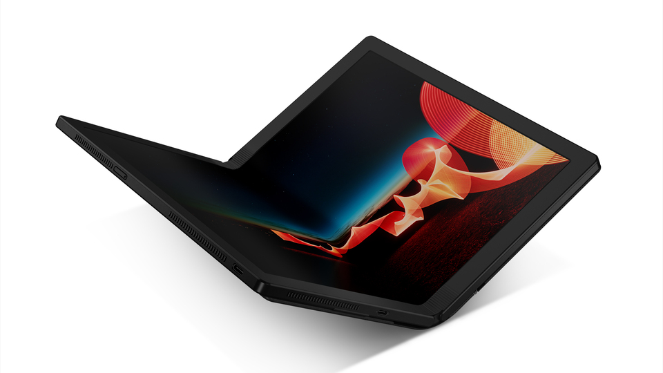 Dizüstü ekranını da katladılar