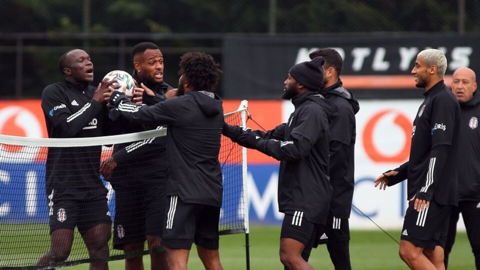 Beşiktaş 2 eksikle çalıştı