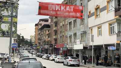 Vakaların arttığı ilçede dikkat çeken afiş