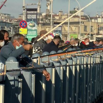 Ne korona ne soğuk! Balık sevdası!