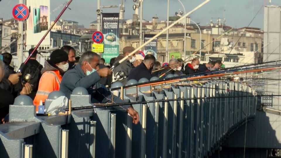 Ne korona ne soğuk! Balık sevdası!