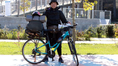 Bisiklet gezginlerine ücretsiz hizmet!