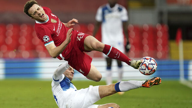 Liverpool'da Jota 6 hafta yok