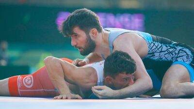 Milli güreşçiden gümüş madalya