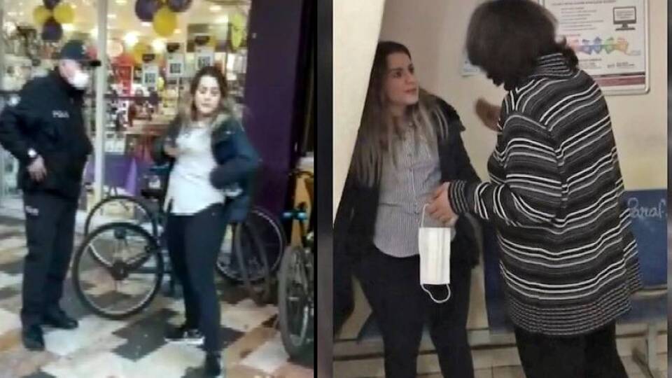 Maskesiz kadın CİMER'le tehdit etmişti, cevap geldi