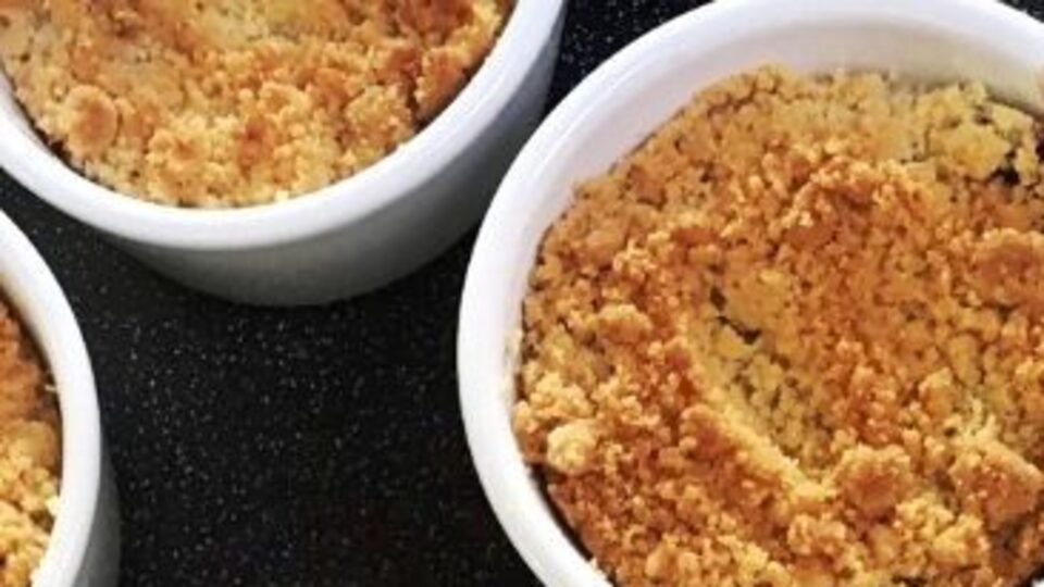 Ayvalı crumble yapımında püf noktalar
