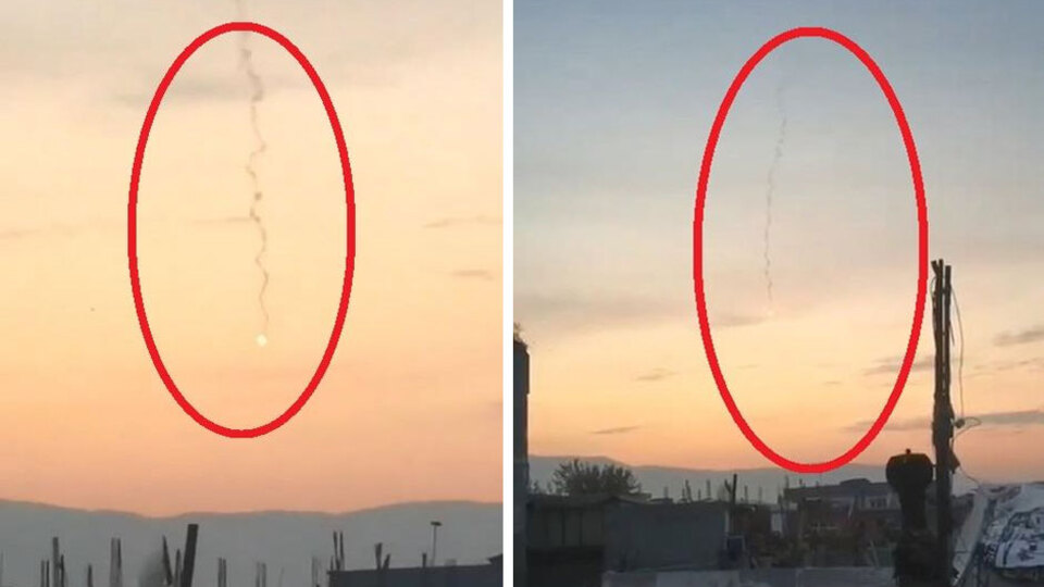 Bursa'da 'bilinmeyen cisim' korkusu... Görüntüler yayıldı!