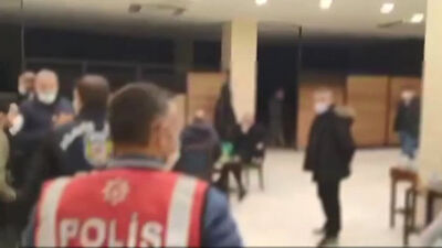 'Pes' dedirten baskın! İş yeri yatılı kumarhane çıktı