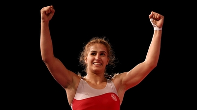 Buse Tosun, gümüş madalya kazandı