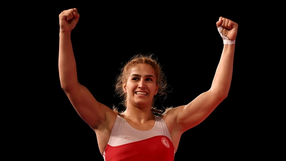 Buse Tosun, gümüş madalya kazandı