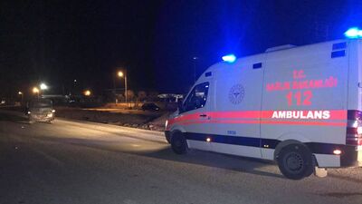 Yolun karşısına geçerken panelvan çarptı