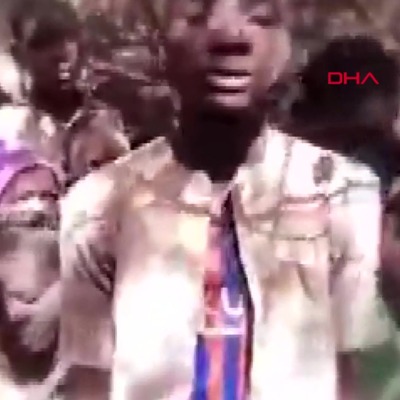 Kaçırılan öğrencilerin görüntüleri!