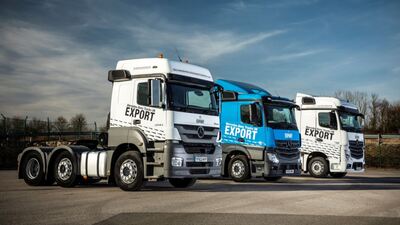 Çekici ihracatı Kasım'da gaza bastı