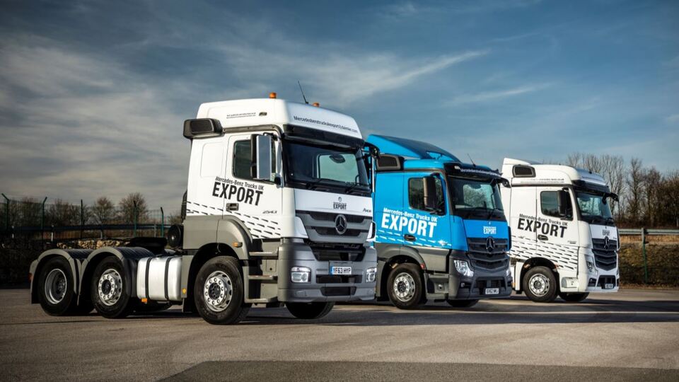 Çekici ihracatı Kasım'da gaza bastı