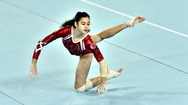Genç cimnastikçiler Avrupa 4. oldu