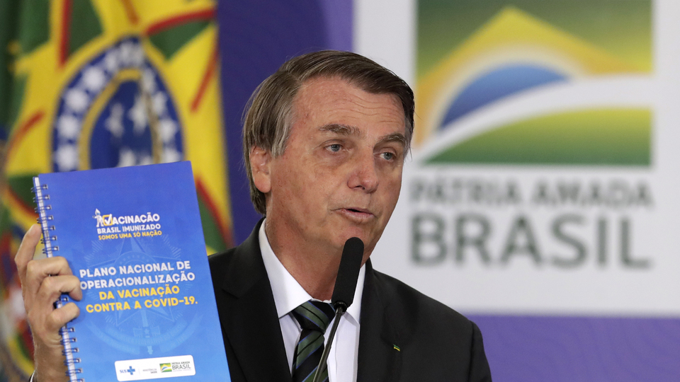 Brezilya'da Bolsonaro'ya karşı aşı kararı!