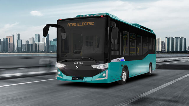 Romanya'ya elektrikli araç teslim etti