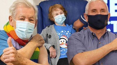 Aşı yaptıran ünlü isimler