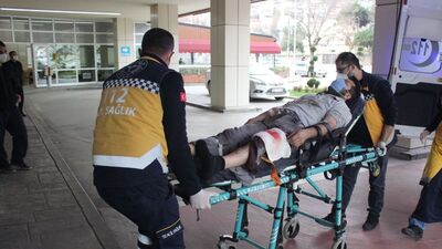 Avlanmak isterken kendini vurdu