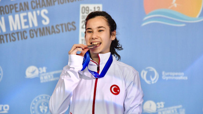 Derin'in ilk madalya sevinci