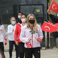 Göksu Üçtaş Şanlı'ya coşkulu karşılama