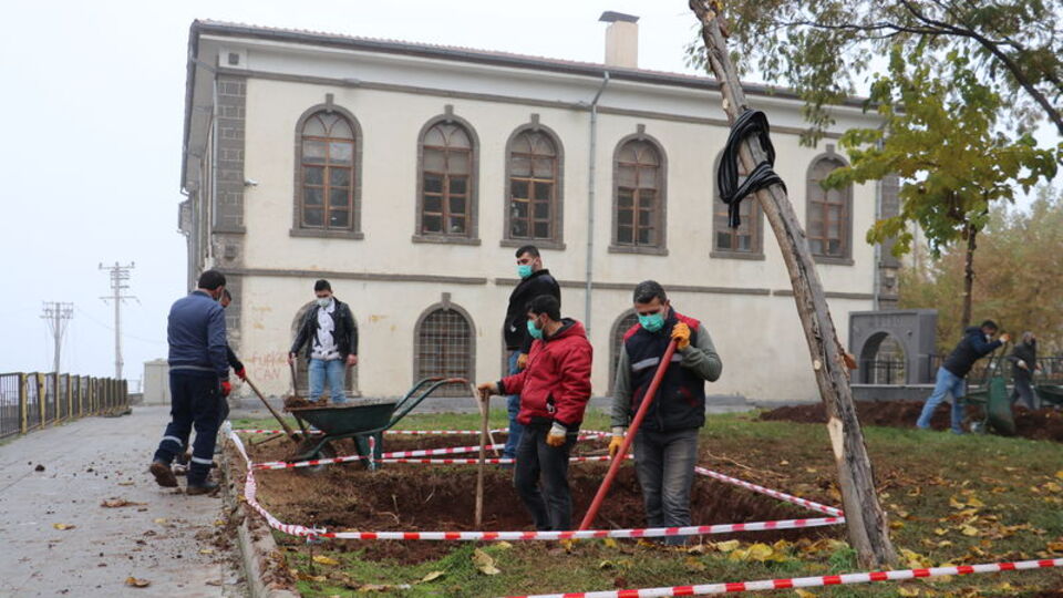 Hamidiye Çeşmesi için kazı çalışmaları başladı
