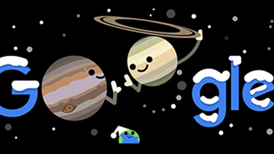 2020 Kışı ve Çifte Gezegen doodle oldu!