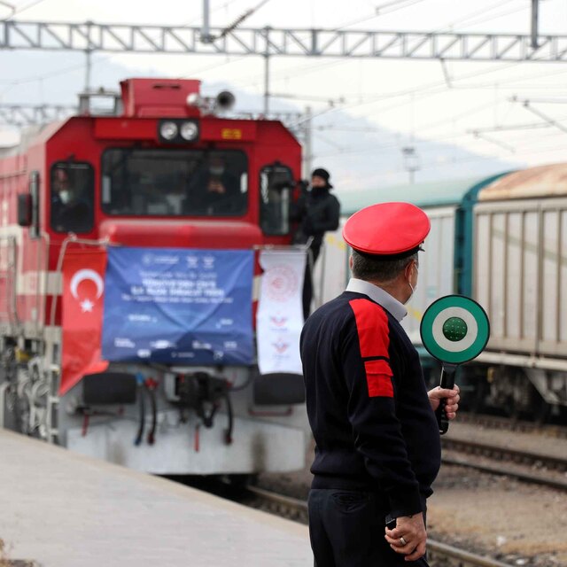 İkinci ihracat treni yola çıktı