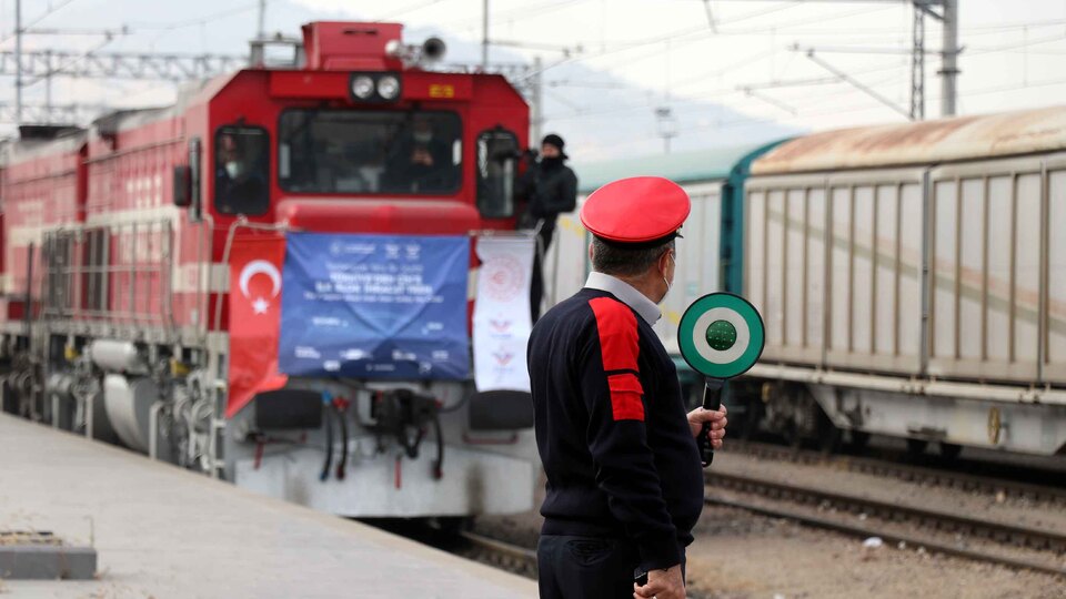 İkinci ihracat treni yola çıktı