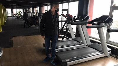 O kentte spor salonları kapatıldı