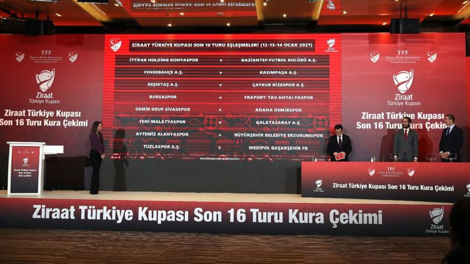 Türkiye Kupası programı açıklandı