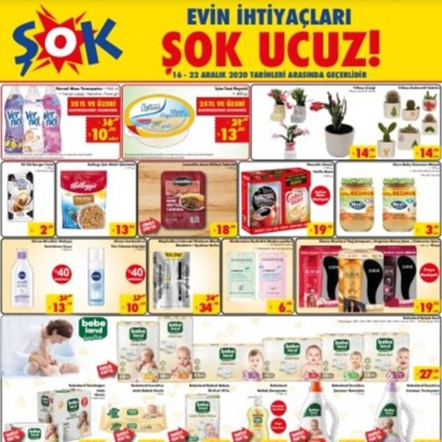 ŞOK 23 Aralık indirimli ürünler kataloğu