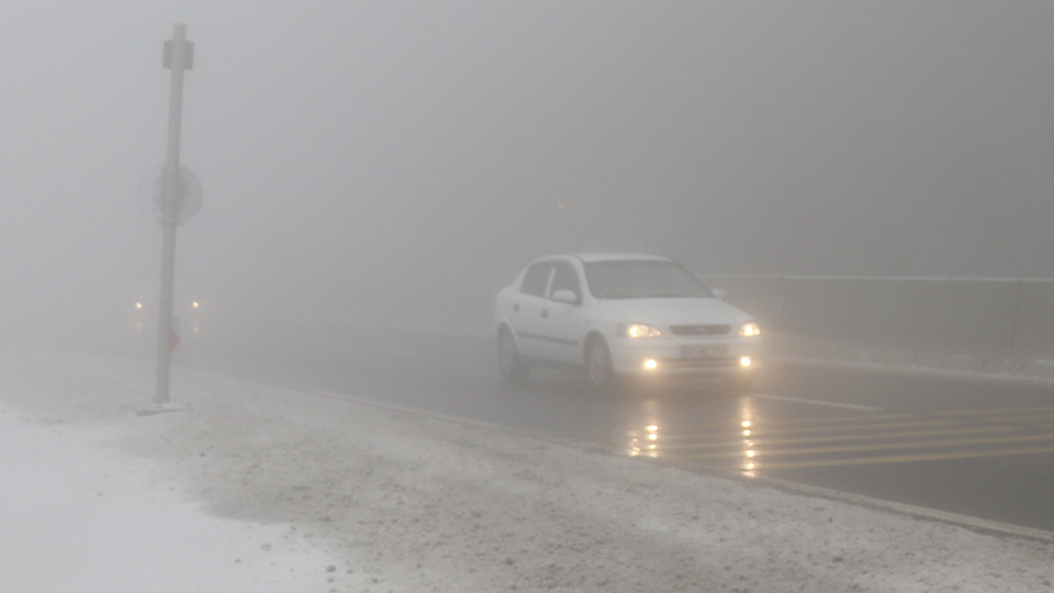 Bolu Dağı beyaza büründü