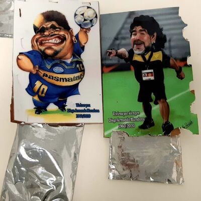 Adresi belli! Maradona tablosu içinde...