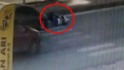 İzleyeni şoke etti! Nefeslerin tutulduğu an!