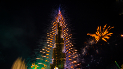 50 bin kişilik yılbaşı kutlaması!