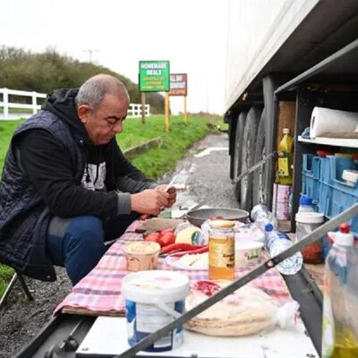 İngiltere TIR şoförlerini konuşuyor...
