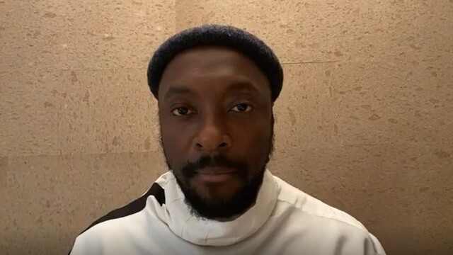 Will.i.am’dan destek mesajı