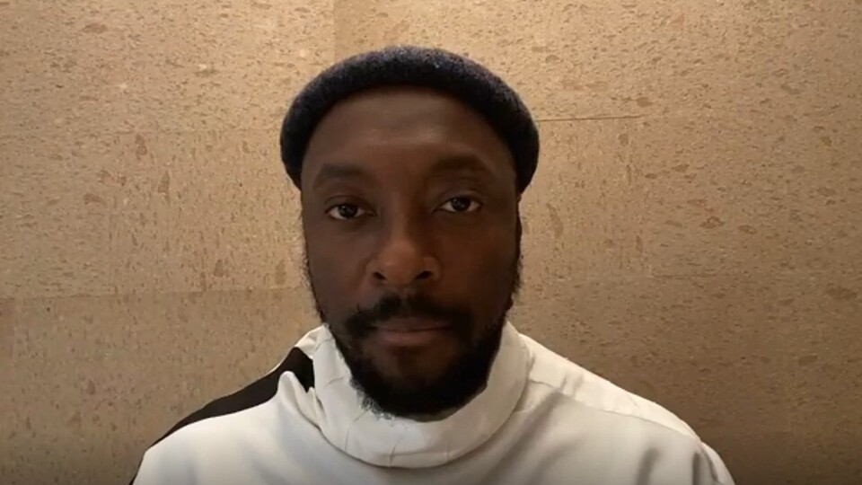 Will.i.am'dan destek mesajı