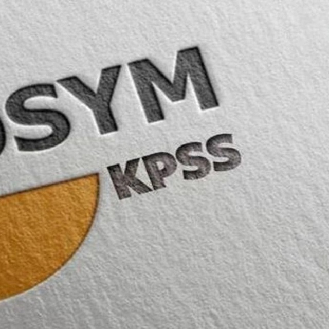 KPSS Ortaöğretim branş sıralaması 2020