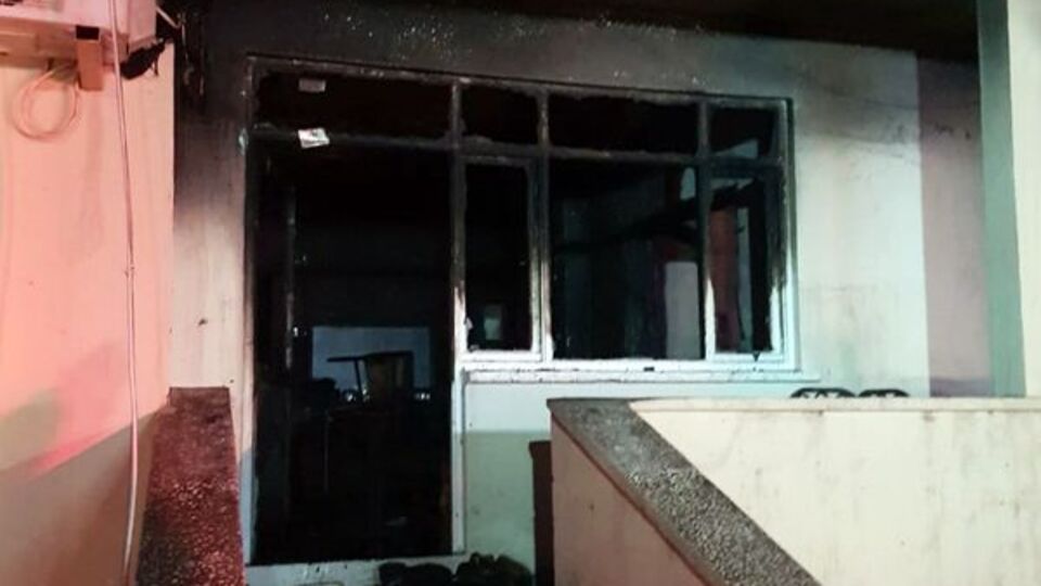 Baba ve kızı çıkan yangında öldü!