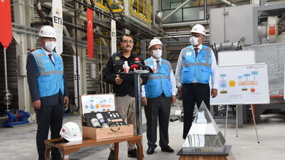 Bakan Dönmez: Kapasitesi 600 tona çıkacak