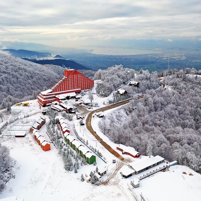 Kartepe kış turizmine hazır