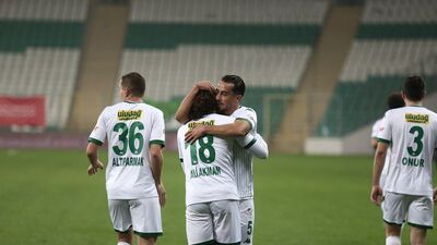 Bursaspor evinde kazandı