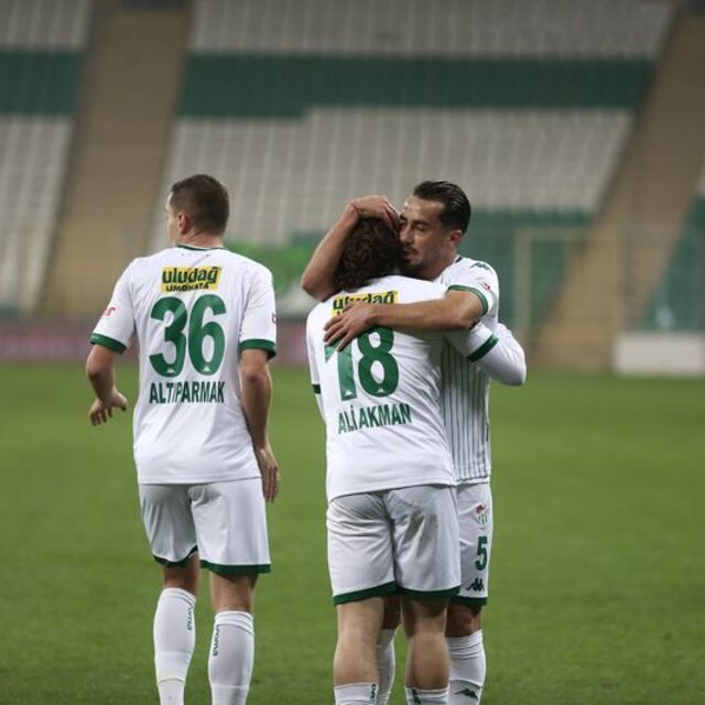 Bursaspor evinde kazandı